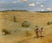 Gebogen landschap - Hans Thoma — weergave van het kunstwerk