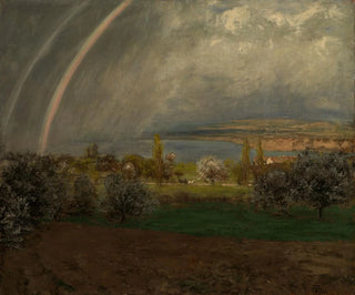 Landschap bij Ermatingen - Hans Thoma — weergave van het kunstwerk