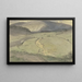 Landschap van het Zwarte Woud, uitzicht op glooiende weilanden en hogere bergen - Hans Thoma — ingelijst kunstwerk aan de muur