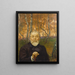 Zelfportret voor een berkenbos - Hans Thoma — ingelijst kunstwerk aan de muur