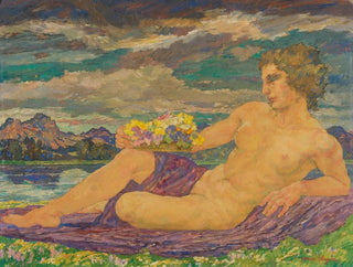Ontwaken, studie - Hans Unger — weergave van het kunstwerk