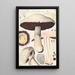 Psalliota Arvensis Schff II - Hans Baldung — framed artwork on a wall