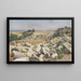 A pattern from the surroundings of Syracuse - Hans Wild — framed artwork on a wall