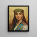 Fellah - Hans Zatzka — ingelijst kunstwerk aan de muur