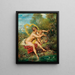 Vissen - Hans Zatzka — ingelijst kunstwerk aan de muur