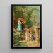 Onder de betovering van de liefde - Hans Zatzka — ingelijst kunstwerk aan de muur