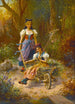 Voyage joyeux - Hans Zatzka — weergave van het kunstwerk