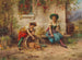 Geesten van de natuur - Hans Zatzka — weergave van het kunstwerk