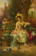 Denk aan hem - Hans Zatzka — weergave van het kunstwerk