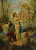 Venus met putti en dienaren - Hans Zatzka — weergave van het kunstwerk