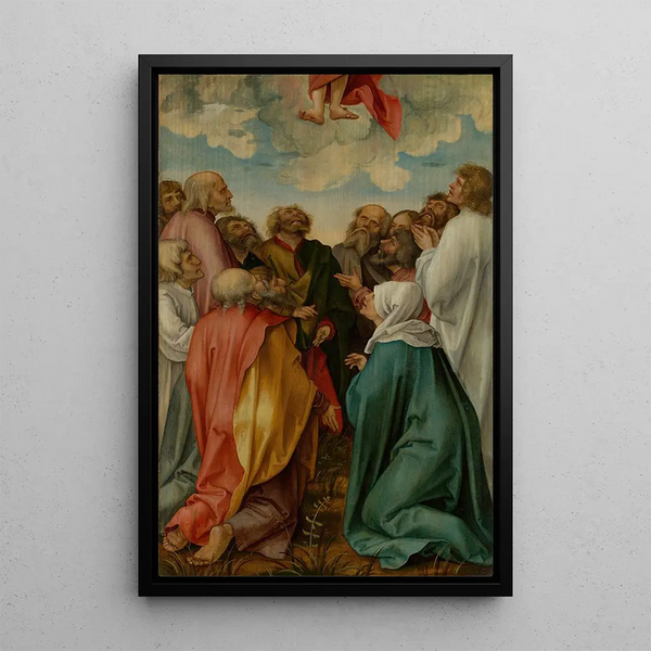 L'Ascension du Christ - Hans von Kulmbach — ingelijst kunstwerk aan de muur