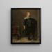 Portret van een jonge man - Harmen Willems Wieringa — ingelijst kunstwerk aan de muur