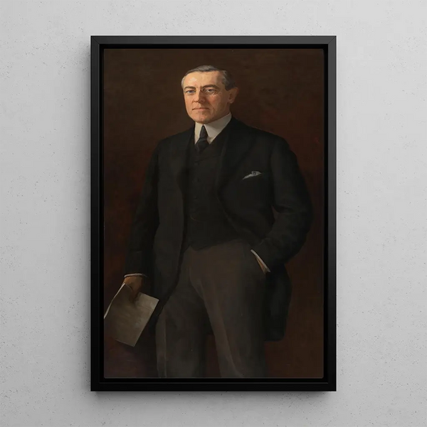 Woodrow Wilson - Harriet Anderson Stubbs Murphy — ingelijst kunstwerk aan de muur