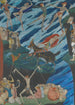 Ik zal hier vandaan in één sprong naar de hel of waar dan ook wegvliegen om ze te verlaten - Harry Clarke — weergave van het kunstwerk