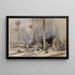 La cour à bardeaux de cyprès, rivière Ocklawaha, Floride - Harry Fenn — ingelijst kunstwerk aan de muur