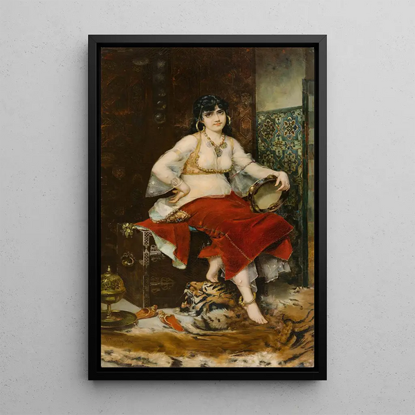 Voorbereiding voor de dans - Harry Humphrey Moore — ingelijst kunstwerk aan de muur