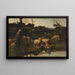 Landschap met schapen, Picardië - Harry Thompson — ingelijst kunstwerk aan de muur