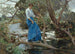 Traversée du ruisseau - Harry Watson — weergave van het kunstwerk