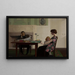 La Goutte sinistre, que devons-nous en faire - Harry Willson Watrous — ingelijst kunstwerk aan de muur