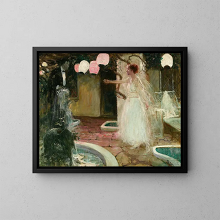 Een verfijnde heer - Harvey T. Dunn — ingelijst kunstwerk aan de muur