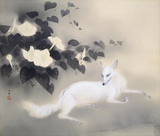 Zomeravond - Hashimoto Kansetsu — weergave van het kunstwerk