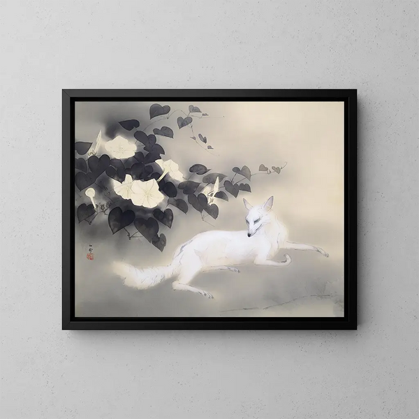 Summer Evening - Hashimoto Kansetsu — framed artwork on a wall