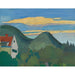 Reproductie van het schilderij Huis in bosrijke omgeving - Karl Wiener