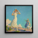 Hoge bergtoppen - Charles Courtney Curran — ingelijst kunstwerk aan de muur