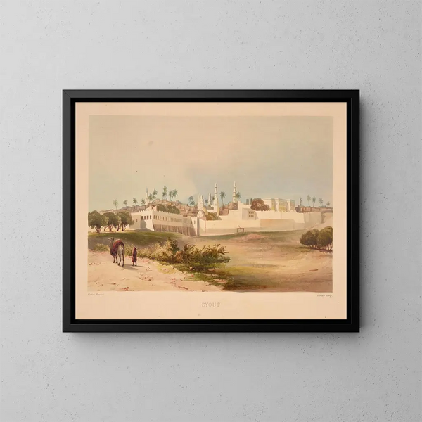 Sout - Hector Horeau — framed artwork on a wall