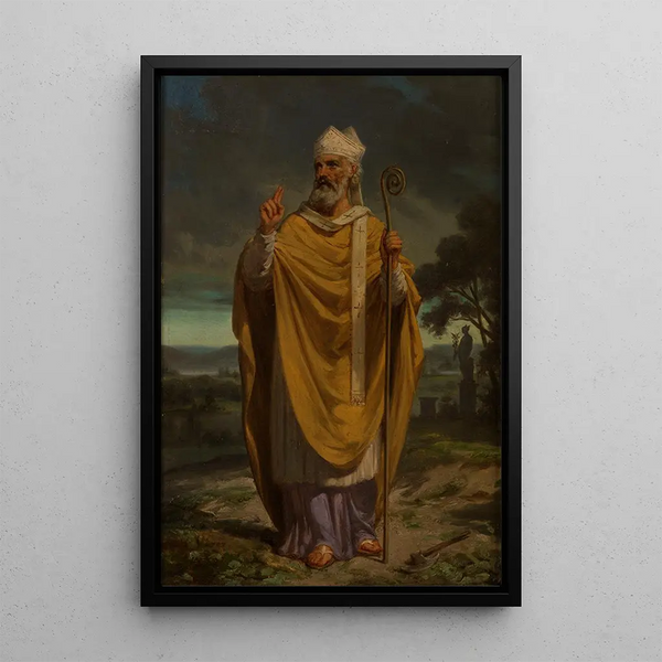 Saint Denis - Hector Jean Louis Viger-Duvigneau — ingelijst kunstwerk aan de muur