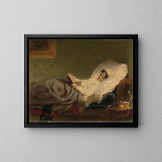 Handgemaakt schilderij dat verbetert - Hein Burgers — ingelijst kunstwerk aan de muur