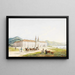 Kasteel van Tegernsee - Heinrich Adam — ingelijst kunstwerk aan de muur