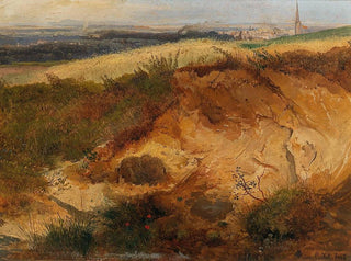 La Trkenschanze volgens de natuur - Heinrich Carl Schubert — weergave van het kunstwerk