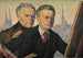 Mijn grootvader en ik - Heinrich Eduard Linde-Walther — weergave van het kunstwerk