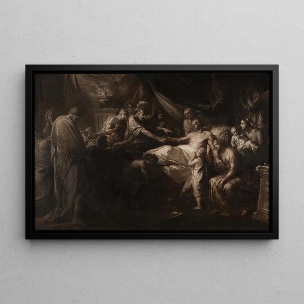 Heinrich Friedrich Fger - Der Tod des Germanicus.webp