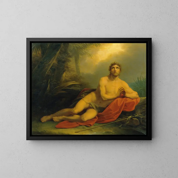 Heinrich Friedrich Fger - John in the desert.webp