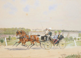 Heinrich Gottfried Wilda - Ausfahrt in Schnbrunn.webp