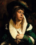 Een mooie dame - Heinrich Hans Schlimarski — weergave van het kunstwerk