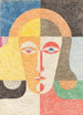 Tête de femme - Heinrich Hoerle — artwork view