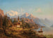 van het Thunersee-deel, Zwitserland - Heinrich Jaeckel — weergave van het kunstwerk