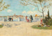 Venetiaans tafereel - Heinrich Rasch — weergave van het kunstwerk