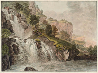 Heinrich Rieter - Derniere Cascade du Reichenbach dans la valle dOberhasli.webp