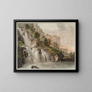 Heinrich Rieter - Derniere Cascade du Reichenbach dans la valle dOberhasli.webp