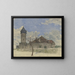 De uitkijktoren in Sachsenhausen - Heinrich Rumbler — ingelijst kunstwerk aan de muur