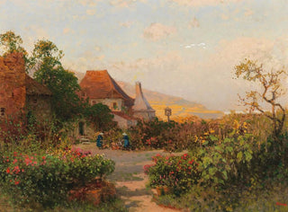 Deel in de Wachau - Heinrich Tomec — weergave van het kunstwerk