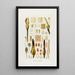 Aroideae Maximilianae Pl36 - Heinrich Wilhelm Schott — framed artwork on a wall
