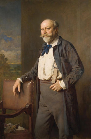 Heinrich von Angeli - Der Bildhauer Rudolf Weyr.webp