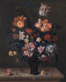 Tulpen en andere bloemen in een rum - Helena Roouers — weergave van het kunstwerk