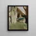 Banc vert Shadow on the Wall II - Helene Schjerfbeck — ingelijst kunstwerk aan de muur