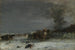 van Collecteurs de glace sur la prairie de tir à Karlsruhe - Hellmuth Rötzer — weergave van het kunstwerk